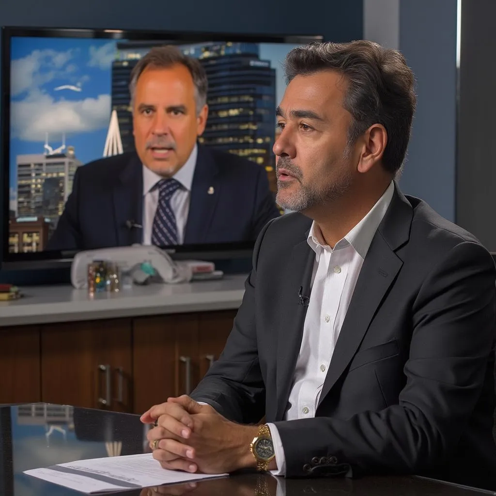 Experto de FinanzasArg en entrevista televisiva