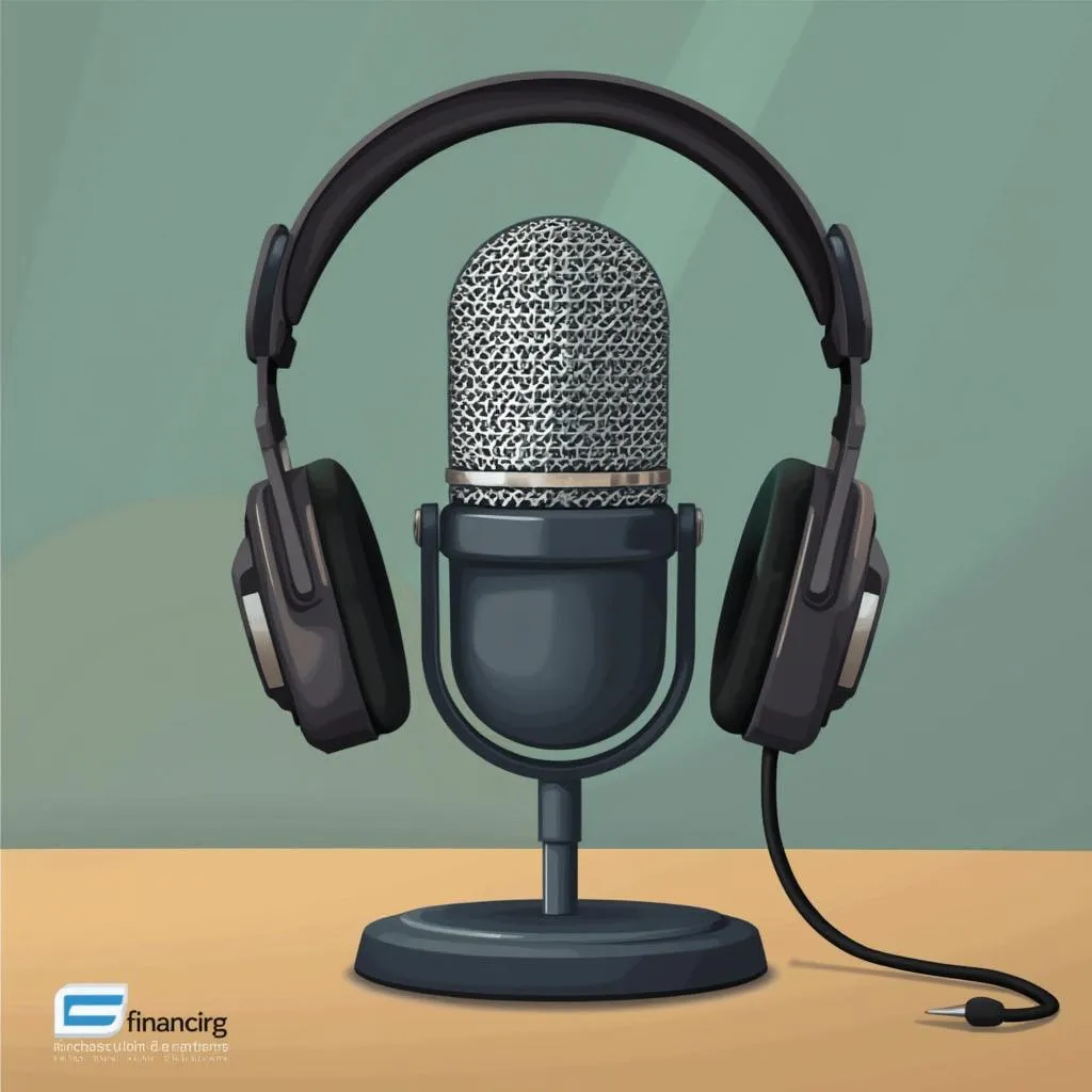 Grabación de podcast sobre finanzas personales